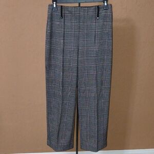 Lysse Black and Gray Wide Leg Pants Size 4